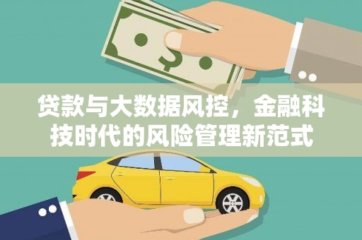 泰安贷款与大数据风控，金融科技时代的风险管理新范式