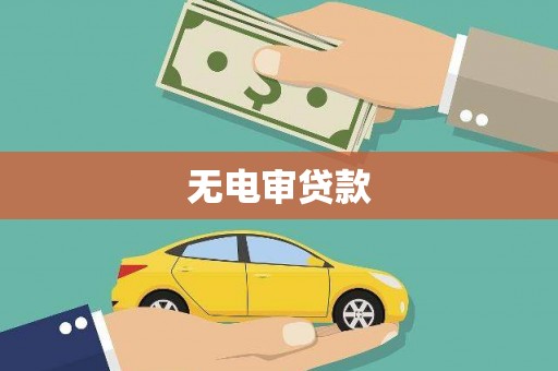 泰安无电审贷款