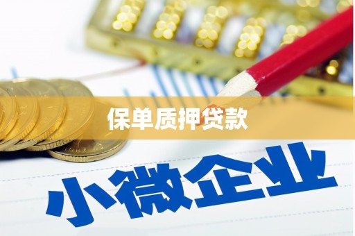 泰安保单质押贷款