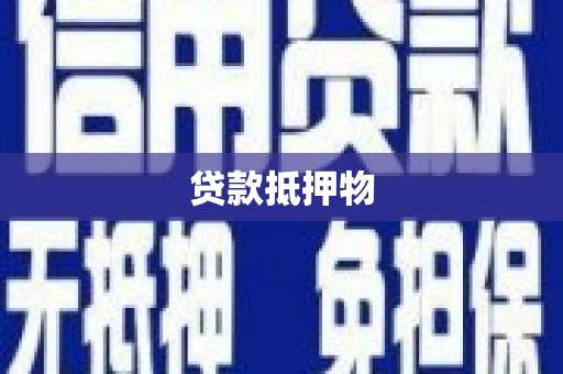 泰安贷款抵押物