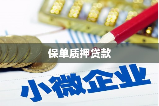 泰安保单质押贷款