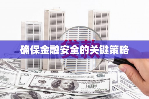泰安确保金融安全的关键策略